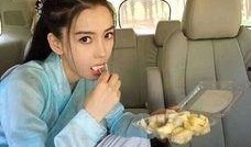 杨颖吃哈密瓜,哈密瓜美食之旅